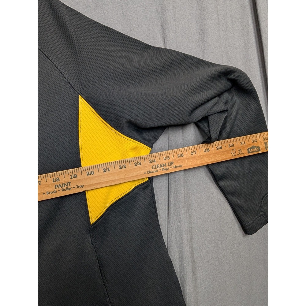 Tri-Mountain Performance Jacket Women's M Black Yellow Full Zip Windbreaker - Picture 4 of 7